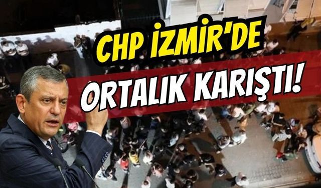 CHP İzmir'de Ortalık Karıştı! Özgür Özel Posterleri Yırtıldı