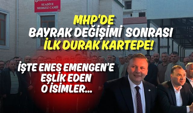 MHP'de Bayrak Değişimi Sonrası İlk Durak Kartepe! İşte Enes Emengen’e Eşlik Eden O İsimler...