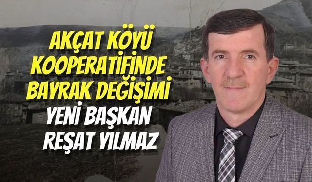 Karamürsel Akçat Köyü Kooperatifinde Bayrak Değişimi: Yeni Başkan Reşat Yılmaz