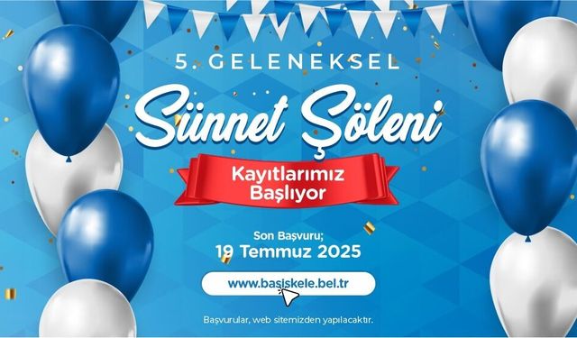 Başiskele’de Sünnet Şöleni Heyecanı Başladı: 5. Geleneksel Şenlik İçin Kayıtlar Açıldı!