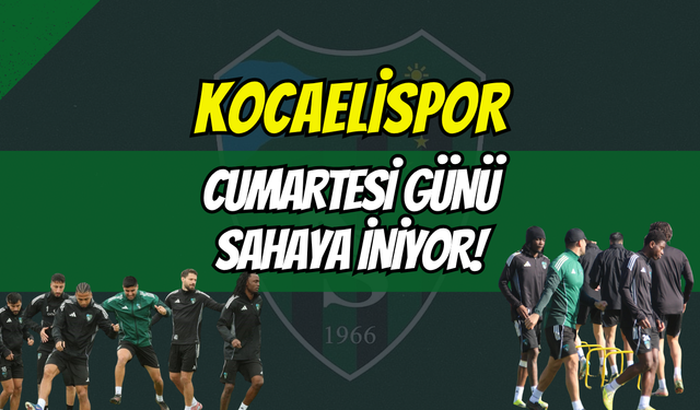 Kocaelispor Cumartesi Günü Riva Kampıyla Sahaya İniyor!