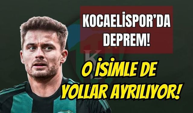 Kocaelispor’da Deprem! Torino’dan Gelmişti, 900 Bin Euro'luk Yıldızla Yollar Ayrılıyor!