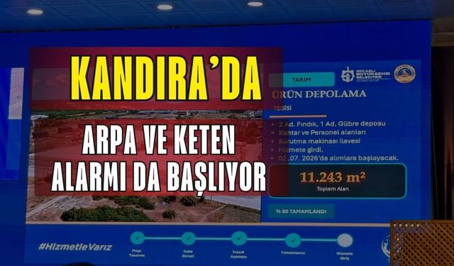 Kandıra’da Arpa ve Keten Alımı da Başlıyor!