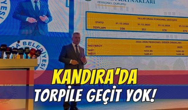 Kandıra’da Torpile Geçit Yok: İşte Kandıra Belediyesi’nin Şeffaf Tablosu