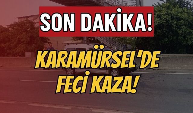 Karamürsel D130’da Feci Kaza: Hafif Ticari Araç Otomobile Arkadan Çarptı, 2 Yaralı!