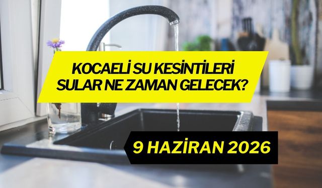 Gölcük Ulaşlı ve Karamürsel Oluklu Sakinleri Dikkat: Sular Ne Zaman Gelecek?