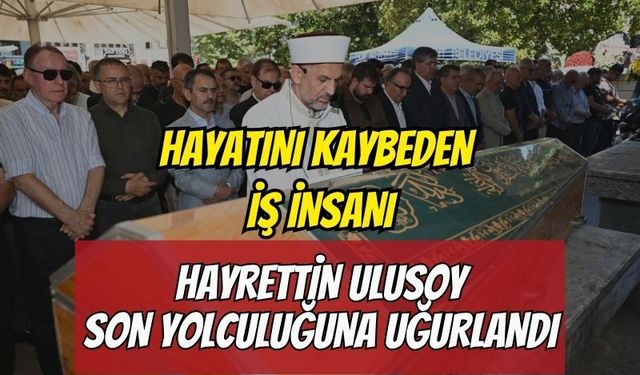 Kocaeli Protokolü Fevziye Camii'nde Saf Tuttu: Hayatını Kaybeden İş İnsanı Hayrettin Ulusoy'u Son Yolculuğuna Uğurlandı!
