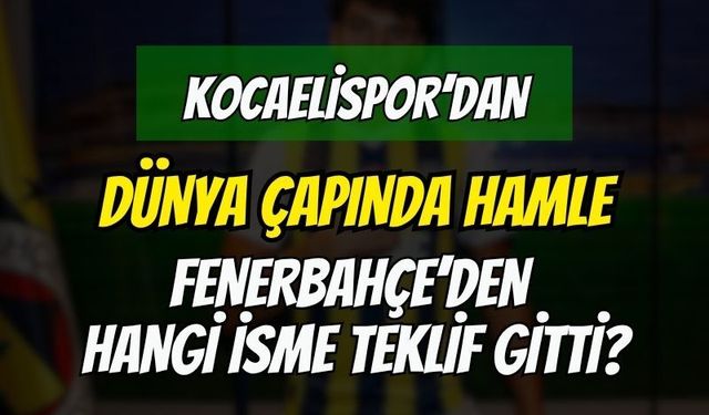 Kocaelispor'dan Savunmaya Dünya Çapında Takviye: Fenerbahçe'nin Mısırlı Stoperi Omar Fayed İçin Resmi Teklif Yapıldı!