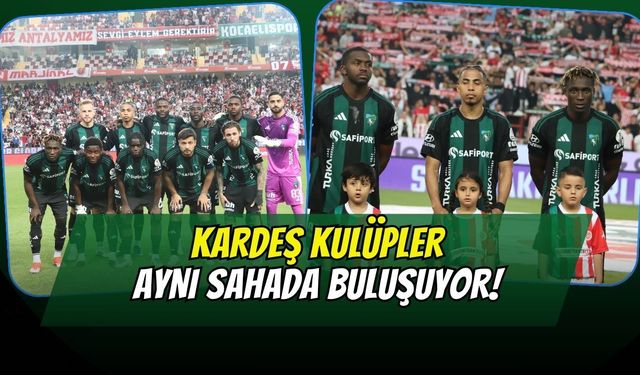 Kocaelispor ve Antalyaspor Karşılaşması İçin İlk Temaslar Başladı