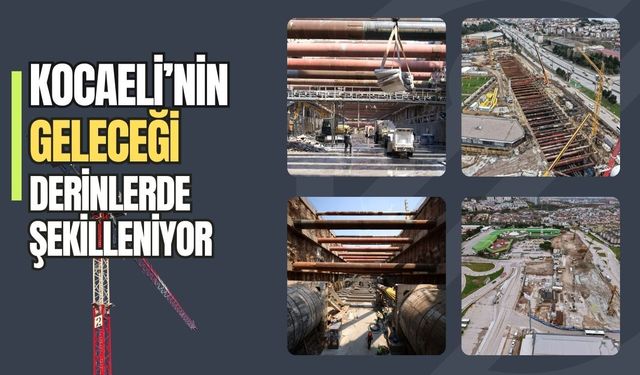 Kocaeli'nin Geleceği Derinlerde Şekilleniyor! Körfezray Metro Projesi'nde 6 TBM ile Dev Hamle
