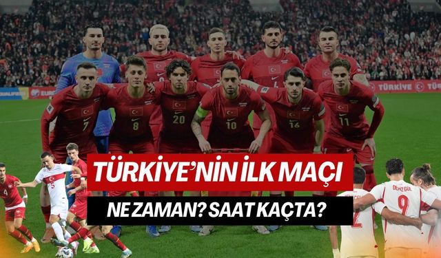 24 Yıllık Hasret Bitiyor! Trükiye'nin İlk Maçı Ne Zaman?