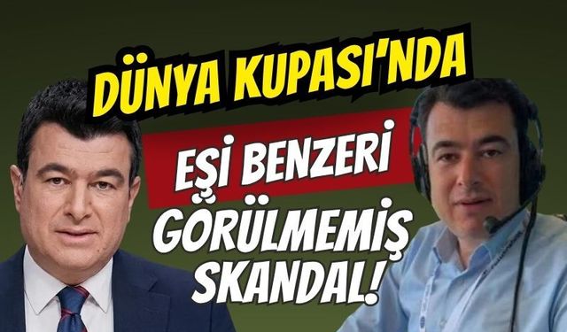 TRT’de Dünya Kupası’nda Eşi Benzeri Görülmemiş Skandal!