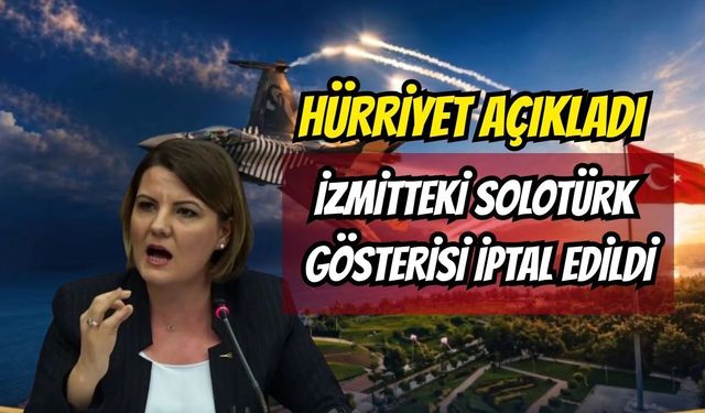 Başkan Hürriyet Üzücü Haberi Paylaştı: 28 Haziran Programından SOLOTÜRK Çıkarıldı