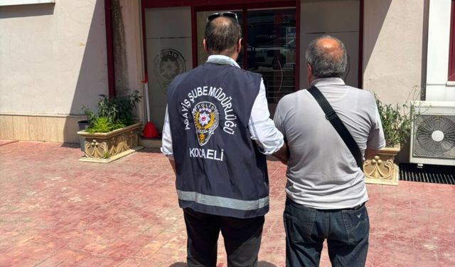 6 Yıl Hapis Cezası Olan Şahıs Derince'de Yakalandı