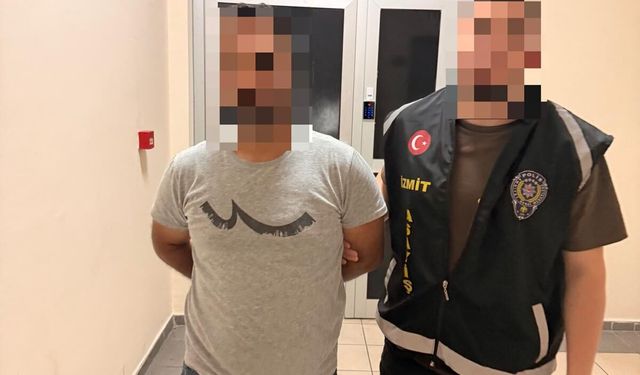 8 Yıl Hapis Cezası Bulunan Hükümlü İzmit'te Yakalandı