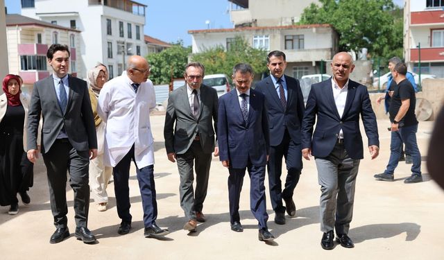 Körfez’e Modern Sağlık Kompleksi: Vali Aktaş Yerinde İnceledi
