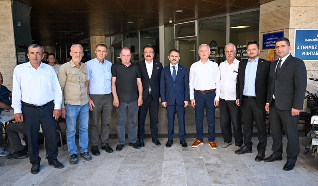Vali İlhami Aktaş Karamürsel Muhtarları ile Bir Araya Geldi