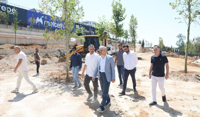 Çayırova'daki o park baştan aşağı yenileniyor