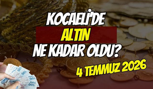 Kocaeli'de altın fiyatları güncellendi! Gram altın 6 bin 716 TL'ye çıktı