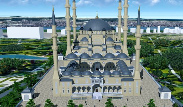 Gebze Millet Bahçesi’nde İnşaat Başladı 47 Bin Metrekarelik Cami Ve Otopark Projesi