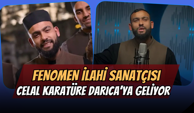 Darıca'da Fenomen İlahi Sanatçısı Celal Karatüre Konseri
