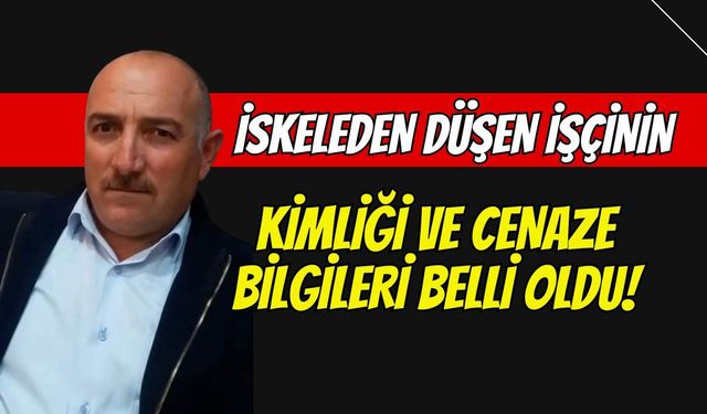 Derince'de İskeleden Düşen İşçinin Kimliği Ve Cenazesi Netleşti