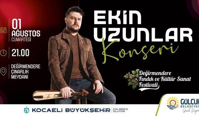 Ekin Uzunlar Gölcük'e geliyor! İşte konser tarihi ve yeri