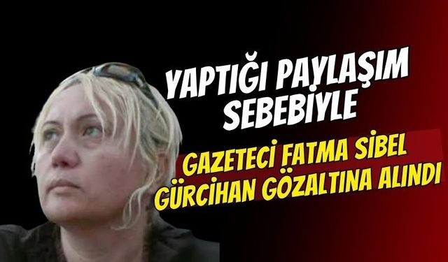 Berat Albayrak paylaşımına tutuklama: Gazeteci Fatma Sibel Gürcihan cezaevinde!