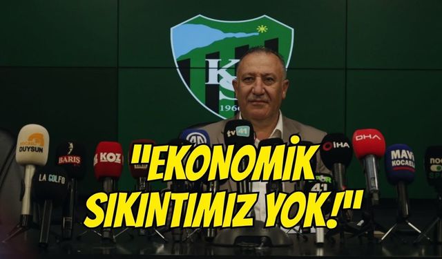 Kocaelispor’dan Kriz İddialarına Net Yanıt: “Ekonomik Sıkıntımız Yok”