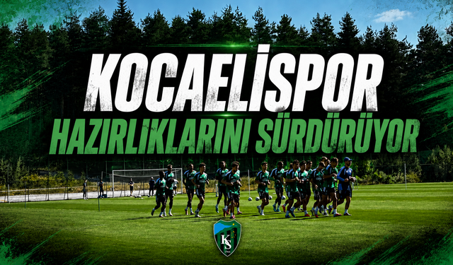 Kocaelispor Topuk Yaylası’nda Vites Yükseltti: Basına Açık İlk Prova Gerçekleşti