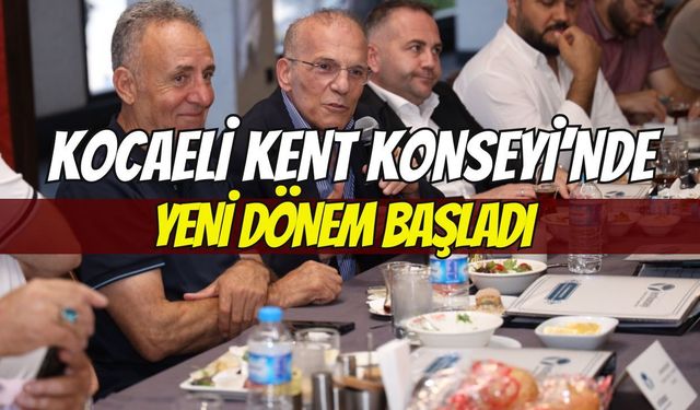Kocaeli Kent Konseyi’nde Yeni Dönem Başladı: 13. Dönem Yol Haritası Belirlendi