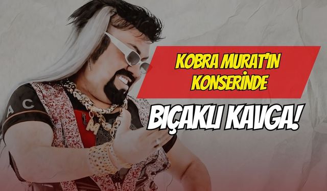 Karamürsel'de Kobra Murat Konserinde Bıçaklı Kavga