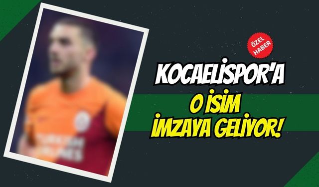 Kocaelispor'dan Orta Sahaya Flaş Hamle: O İsim İmzaya Geliyor!