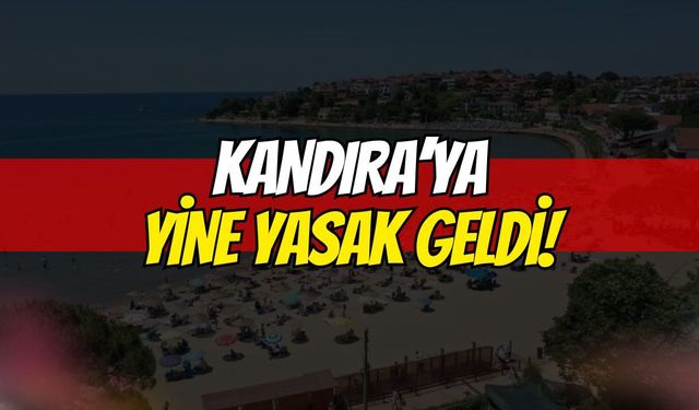 Kandıra'da 5 Plajda Denize Girmek Yasaklandı