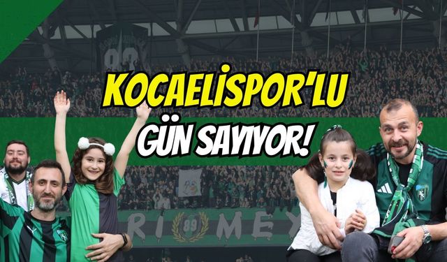 Geri Sayım Başladı: Kocaelispor İçin Son 25 Gün