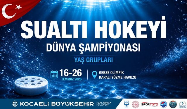 Gebze'de Sualtı Hokeyi Heyecanı Start Aldı