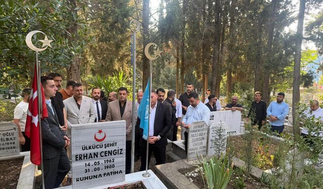 MHP Darıca’dan Erhan Cengiz’e Anma
