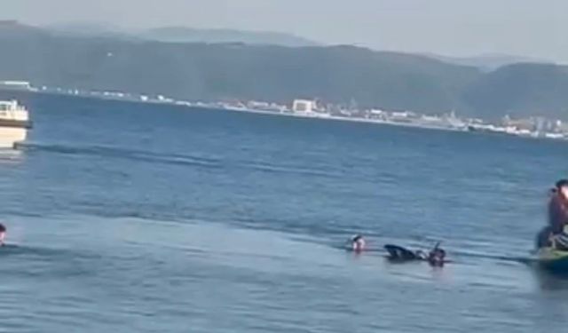 Darıca’da Denize Giren Genç Boğulma Tehlikesi Geçirdi