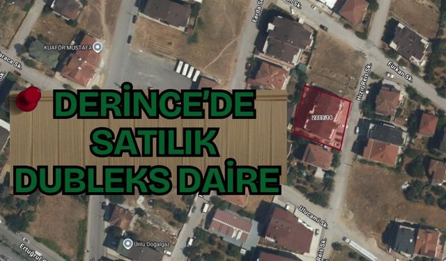 Derince'de 6 Milyon 850 Bin TL'lik Dubleks Daire İcradan Satışa Çıkıyor