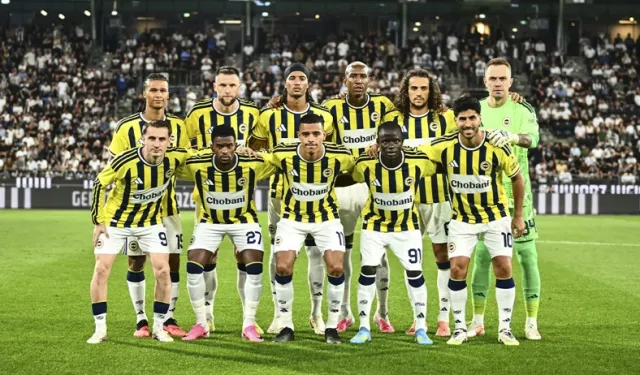Fenerbahçe'nin Olimpik Lyon kafilesi belli oldu: Kritik rövanşta dört eksik