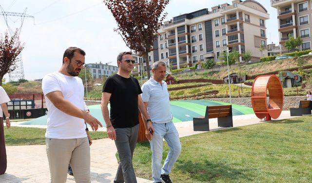 Başkan Özlü sahada: Başiskele’de yatırımları yerinde inceledi