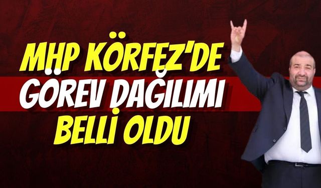 MHP Körfez’de Görev Dağılımı Belli Oldu