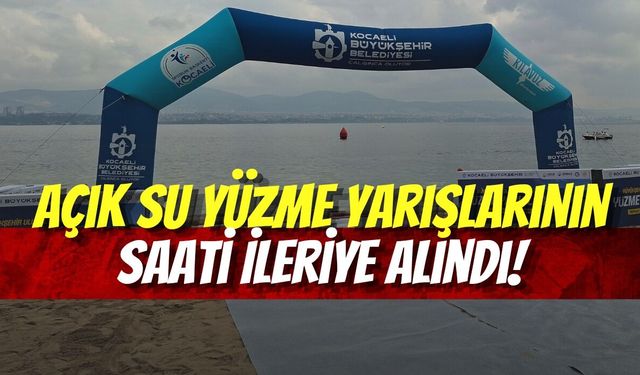 Körfezin İki Yakası Sporla Bulaşacak: Açık Su Yüzme Yarışlarının Saati İleriye Alındı