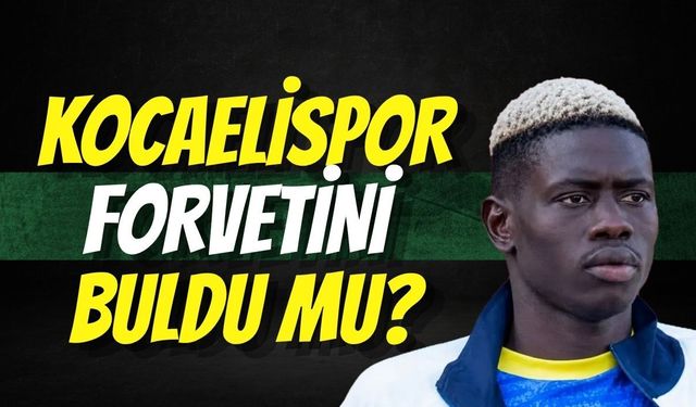 Kocaelispor Forvetini Buldu Mu?
