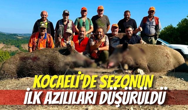 Kocaeli’de Sezonun İlk Azılıları Düşürüldü