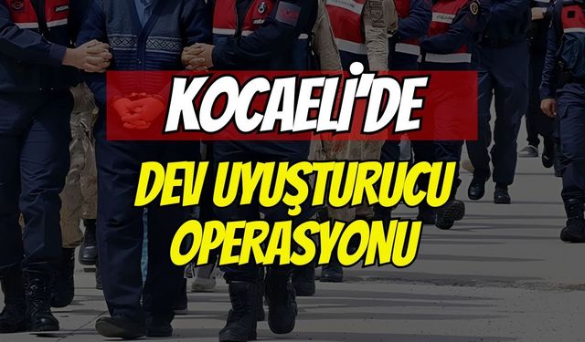 Kocaeli’de Uyuşturucu Operasyonu