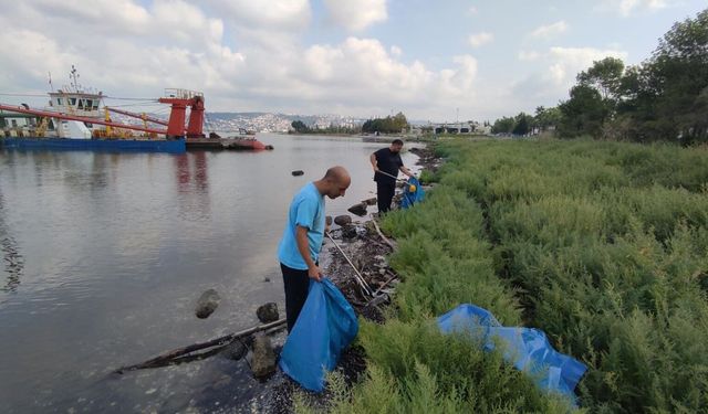 Kocaeli Kıyılarından 10 Ton Atık Çıktı