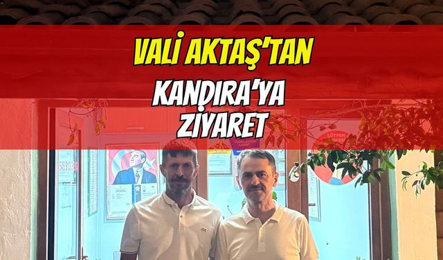 Vali Aktaş’tan Kandıra’ya ziyaret: Mahallenin ihtiyaçları değerlendirildi