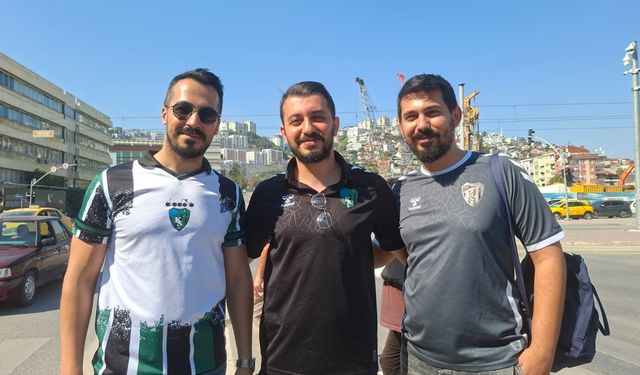 Kocaelispor taraftarı Amed maçına hazır