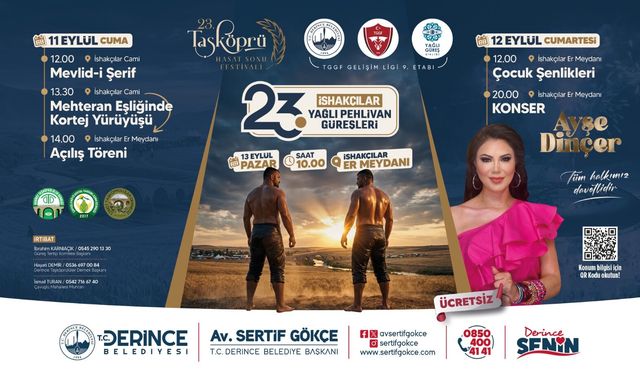 Derince'de Festival Heyecanı Başlıyor